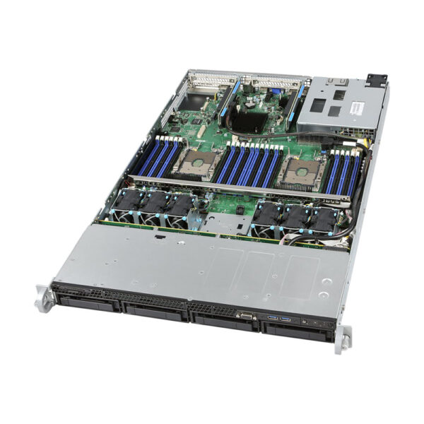 Intel Barebone Server System 1U 3.5" 4 Bay R1304WFTYSR 1
