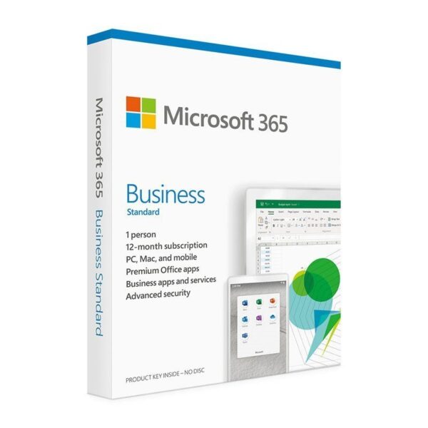 Microsoft 365 Business Standard 1 User 1 Year Subscription KLQ 00648