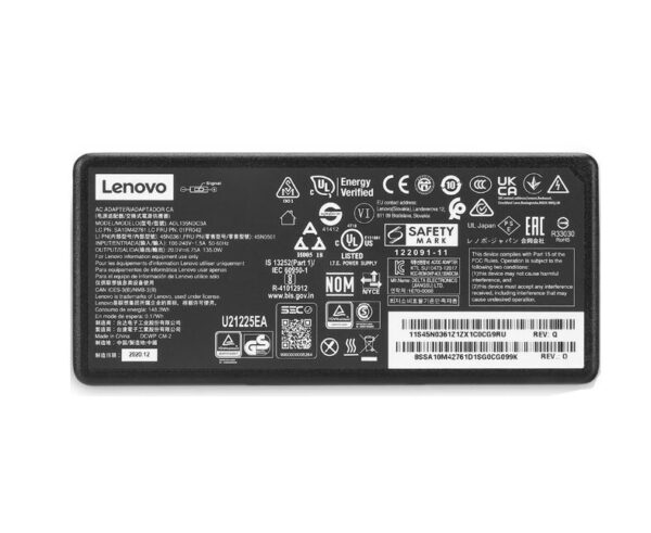 Lenovo ThinkPad 135W AC Adapter 4X20E50570 2