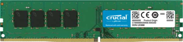 Crucial 32GB DDR4-3200 UDIMM CT32G4DFD832A