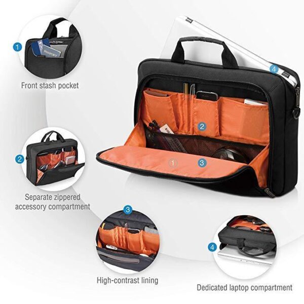 Everki Advance Laptop Bag - Briefcase EKB407NCH 4 1