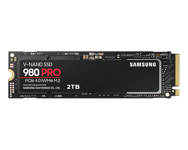 Samsung 980 PRO PCle 4.0 NVMe M.2 SSD 2 TB MZ V8P2T0BW 1