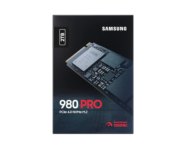 Samsung 980 PRO PCle 4.0 NVMe M.2 SSD 2 TB MZ V8P2T0BW 5