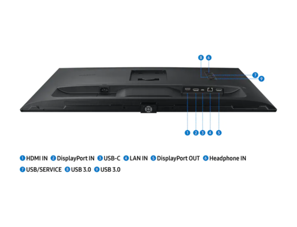 Samsung S6U 32" QHD Business Monitor with USB-C & LAN LS32A600UUEXXY 20