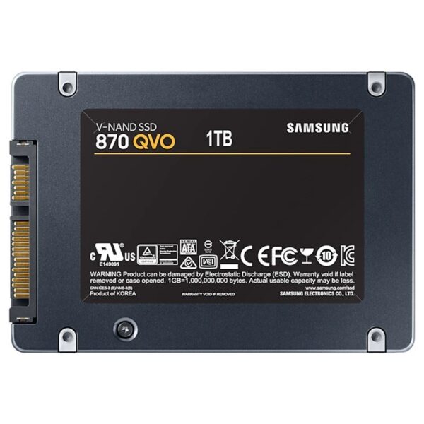 Samsung 870 QVO SATA III 2.5 inch SSD 1TB MZ 77Q1T0BW 4