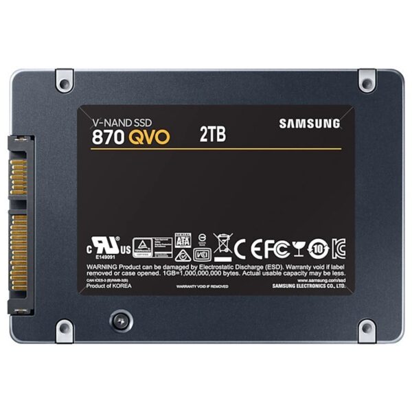 Samsung SSD Card 870 QVO SATA III 2TB MZ 77Q2T0BW 4