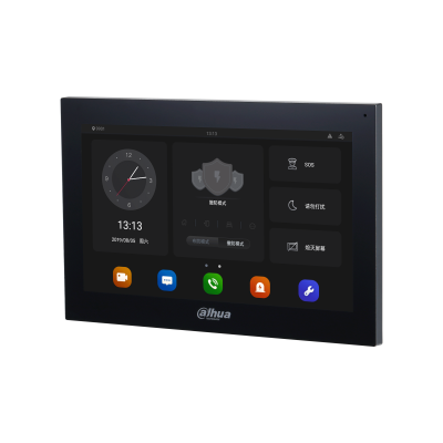 Dahua 10" Touch Screen IP Indoor Monitor Black VTH5341G W 1 thumb