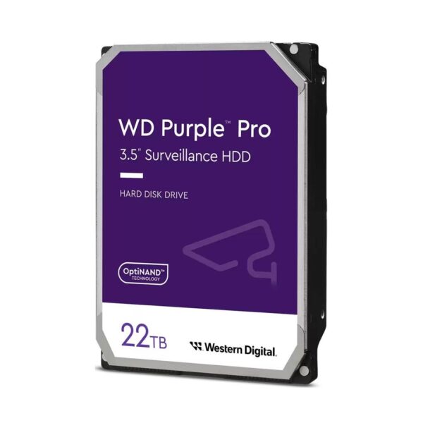 Western Digital 22TB Purple Pro SATA3 512MB 24/7 purple 22TB