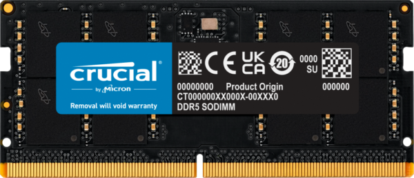 Crucial NB 48GB DDR5 5600MHz crucial ddr5 32gb sodimm image 1