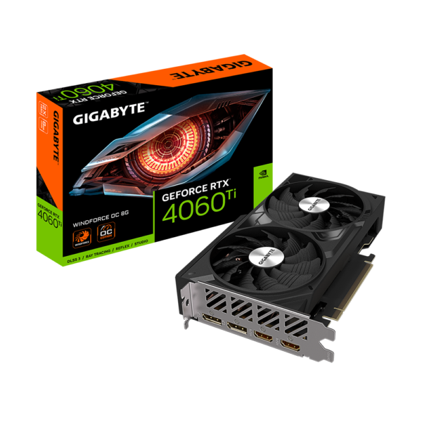 Gigabyte RTX 4060 Ti Windforce OC 8GB GeForce RTX 8482 4060 Ti WINDFORCE OC 8G 01