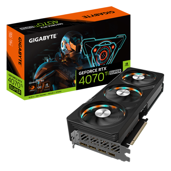 Gigabyte RTX 4070 Ti Super GOC 16GB GeForce RTX 8482 4070 Ti SUPER GAMING OC 16G 01