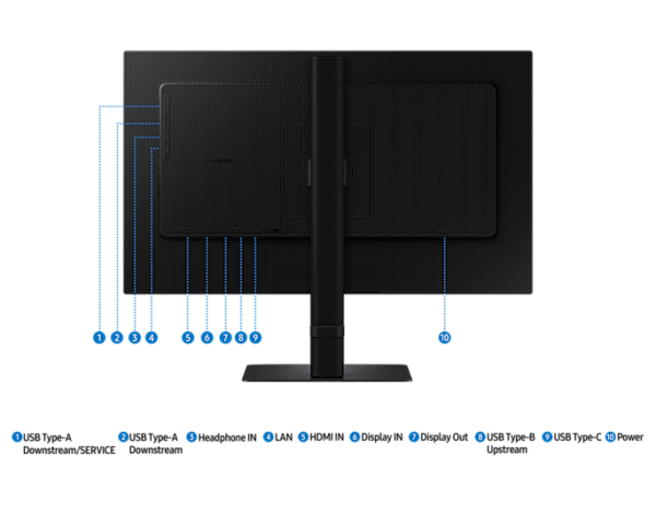 Samsung 24"QHD IPS 100Hz Black image6