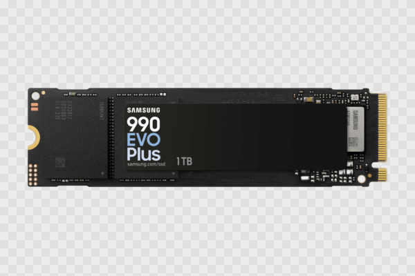 Samsung 990 Evo+ 1TB M.2 NVMe 171024012315 MZ V9S1T0BW 001 Front Black