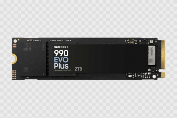 Samsung 990 Evo+ 2TB M.2 NVMe 171024012601 MZ V9S2T0BW 001 Front Black