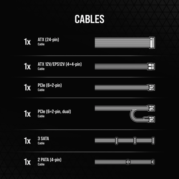 Corsair 750W Bronze CX Series CX750 06