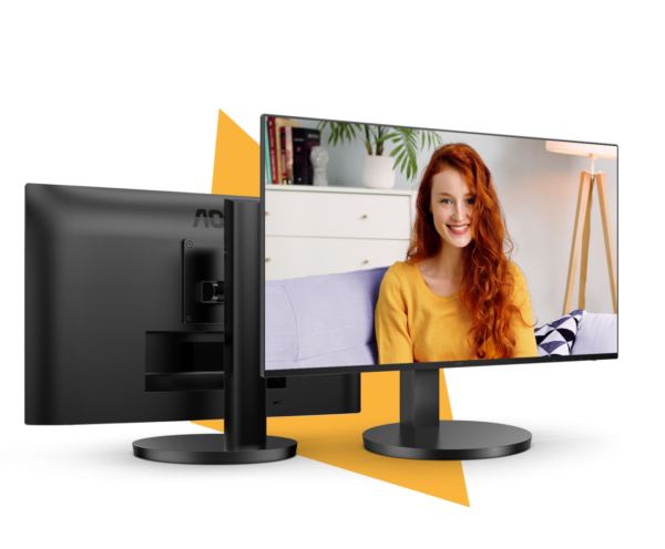 AOC 27" UHD IPS Monitor AOC U Q 24 27V5C FV ADJUSTABLE STAND 1 large