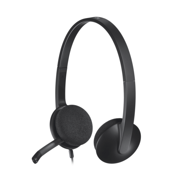 Logitech H340 USB PC Headset with Noise-Cancelling Mic 981 000477 1