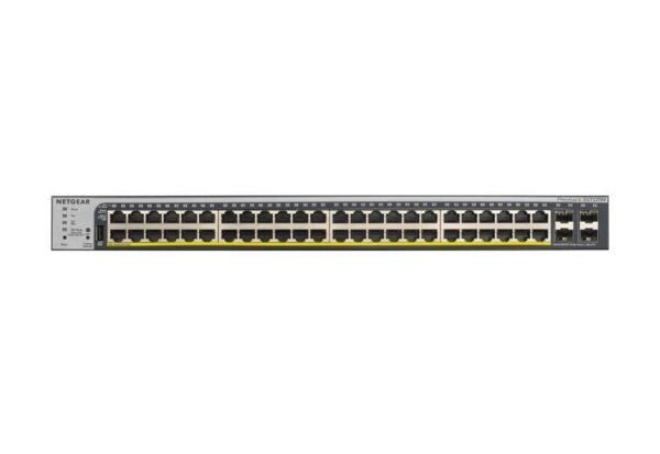 Netgear GS752TPP 48-Port Gigabit PoE+ Smart Managed Pro Switch with 4 SFP Ports GS752TPP 100AJS 3