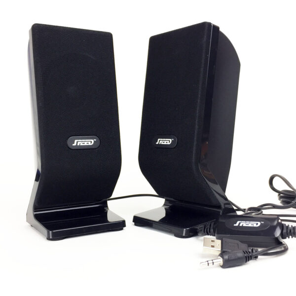 SPEED 2.0 2.5W USB Black Speaker S10U AMAZON