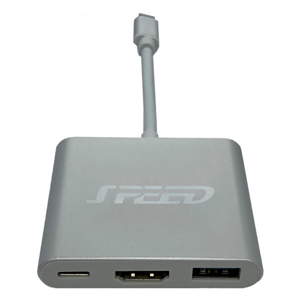 SPEED USB TYPE-C - HDMI/USB/PD Adapter usb c hup