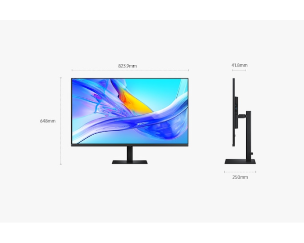 Samsung 37" UHD VA 5MS LS37D800UAEXXY 4