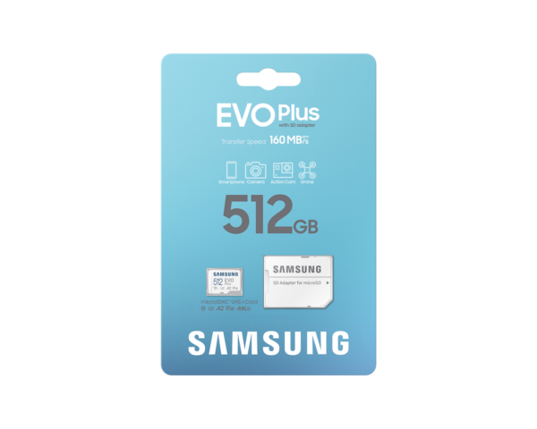 SAMSUNG EVO PLUS mSD 512GB image3