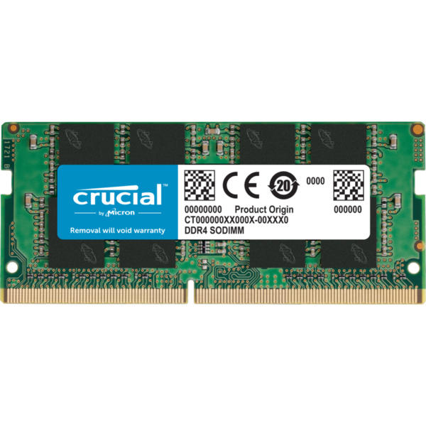 Crucial 8GB DDR4-3200 SODIMM CT8G4SFRA32A