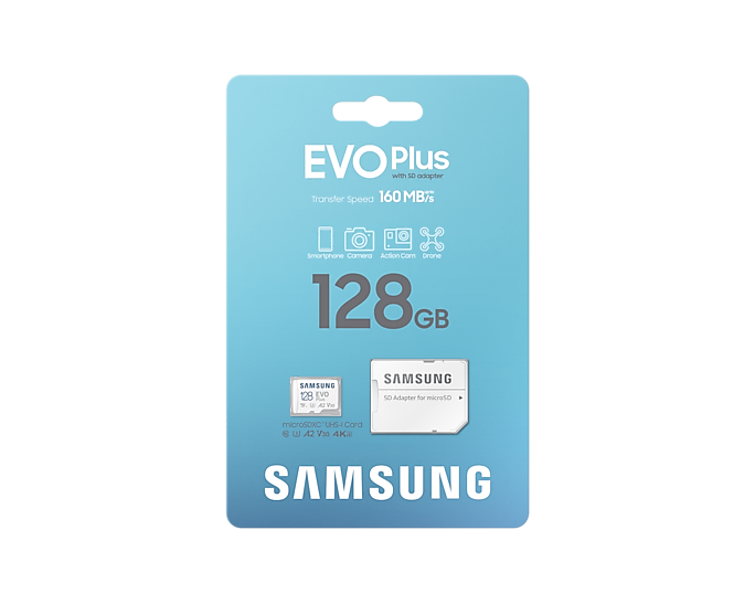 SAMSUNG EVO PLUS mSD 128GB (MB-MC128SA/APC) 4 SAMSUNG EVO PLUS mSD 128GB (MB-MC128SA/APC) - Image 4
