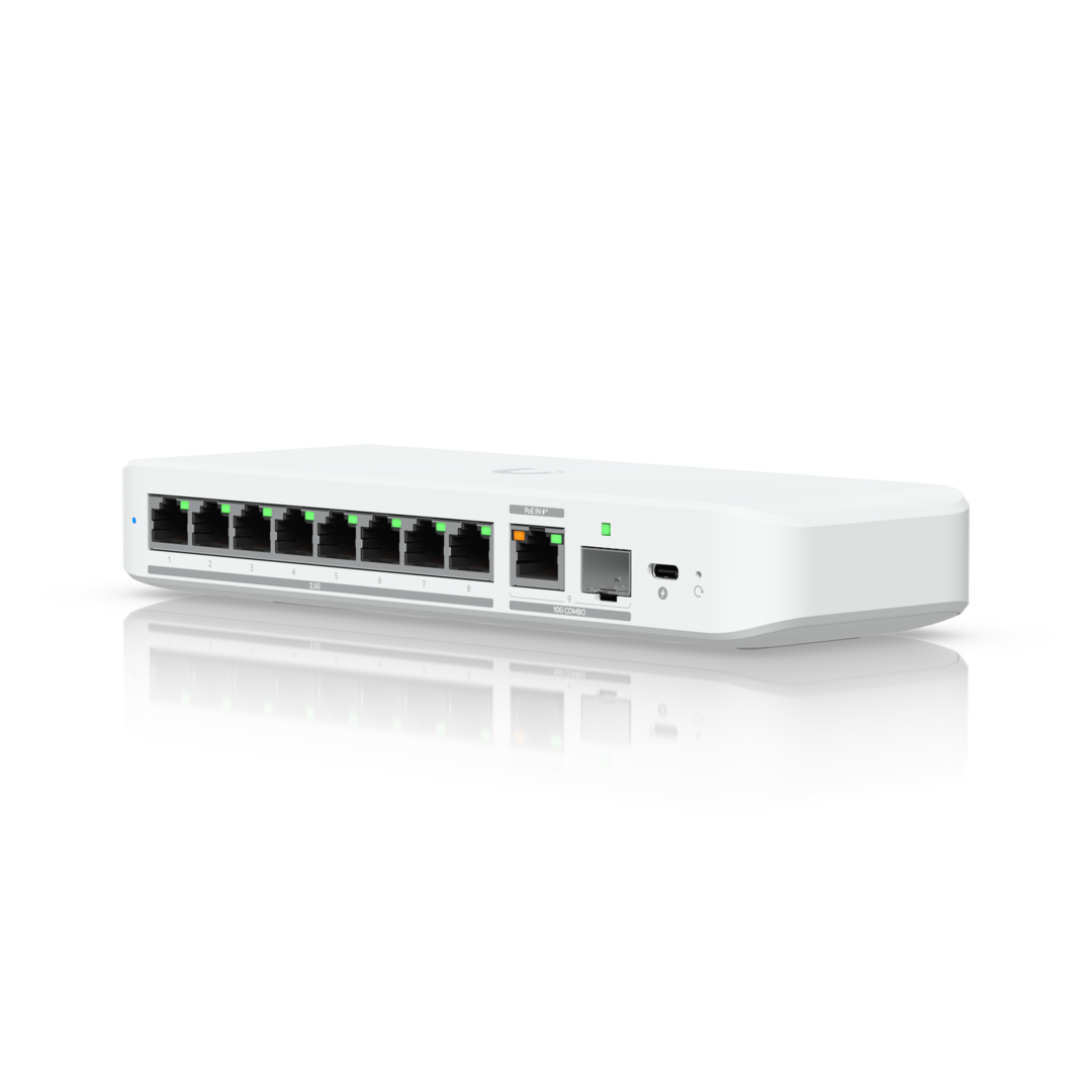 Ubiquiti Unifi Flex Min 2.5G-8 Swit (USW-Flex-2.5G-8) 1 Ubiquiti Unifi Flex Min 2.5G-8 Swit (USW-Flex-2.5G-8)