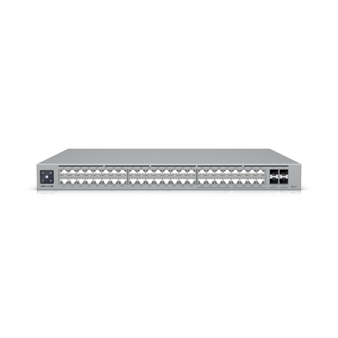 Ubi Unifi 48 Port POE Pro Max (USW-Pro-Max-48-PoE) 1 Ubi Unifi 48 Port POE Pro Max (USW-Pro-Max-48-PoE)