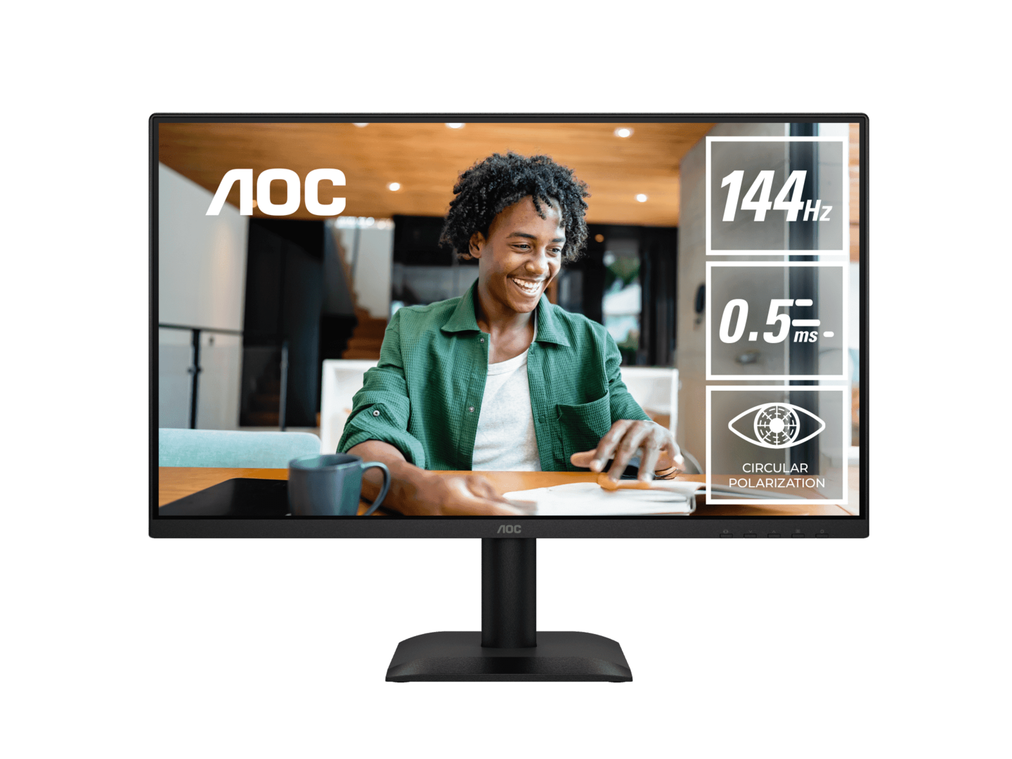 AOC 23.8" FHD IPS 144Hz 0.5ms (24E40L) 1 AOC 23.8" FHD IPS 144Hz 0.5ms (24E40L)