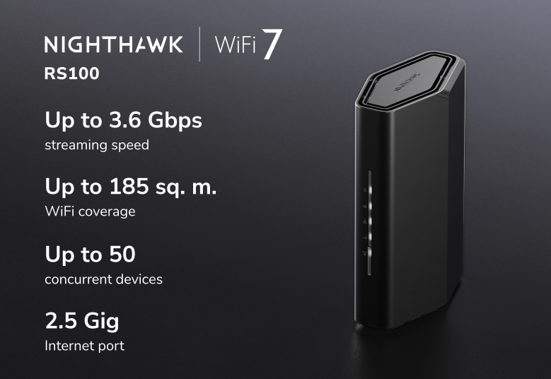 Netgear RS100 WiFi 7 Router (RS100-100APS) 3 Netgear RS100 WiFi 7 Router (RS100-100APS) - Image 3