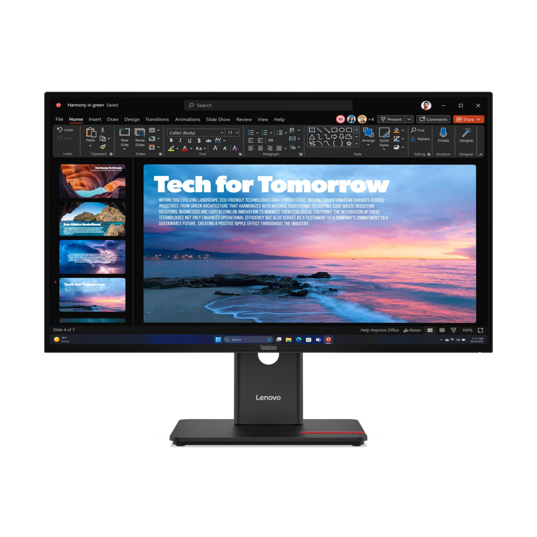 Lenovo T/Vision T27QD-40 27" QHD (64AAGAR2AU) 3 Lenovo T/Vision T27QD-40 27" QHD (64AAGAR2AU) - Image 3