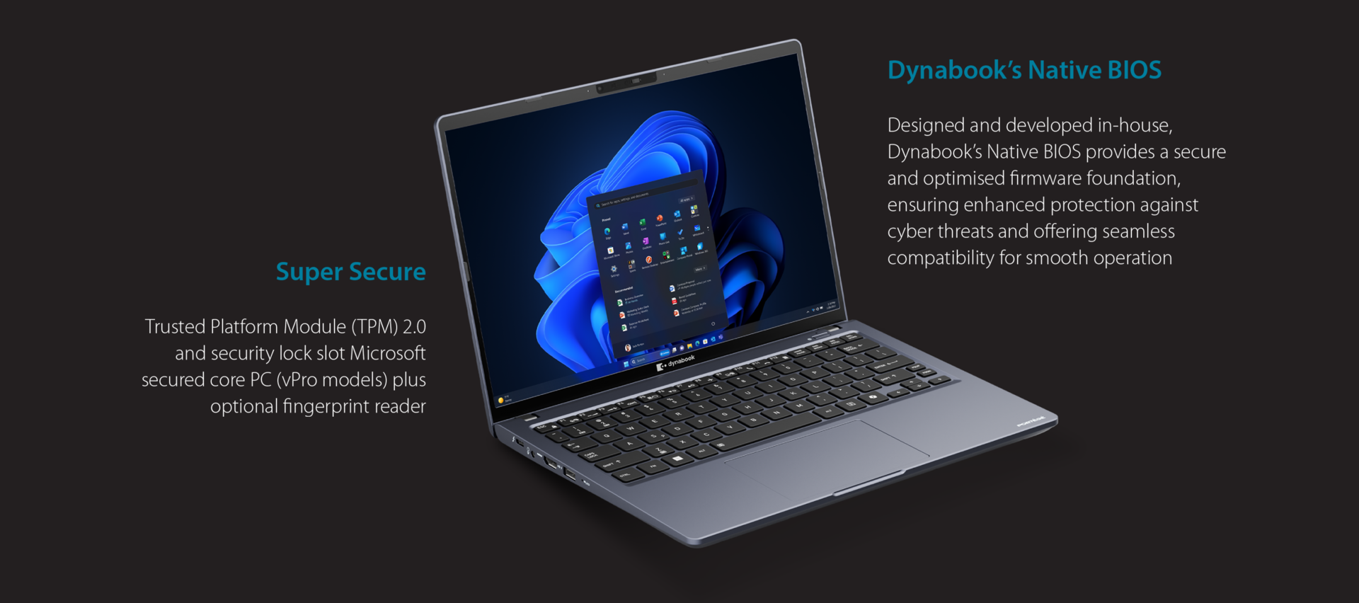 Dynabook Portege X30L-M Core Ultra7 16GB 512GB TOUCH (PQU10A-01J001) 4 Dynabook Portege X30L-M Core Ultra7 16GB 512GB TOUCH (PQU10A-01J001) - Image 4