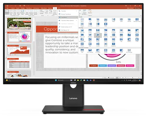 Lenovo T/Vision T27-40 27" FHD (64A5MAR6AU) 1 Lenovo T/Vision T27-40 27" FHD (64A5MAR6AU)
