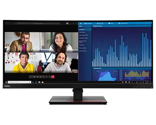 Lenovo ThinkVision P34W-20 34.14" (63F2RAR3AU) 1 Lenovo ThinkVision P34W-20 34.14" (63F2RAR3AU)